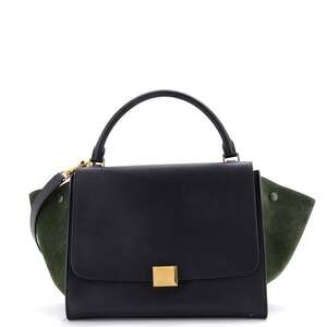 Celine Bicolor Trapeze Bag Leather #245063C61B
